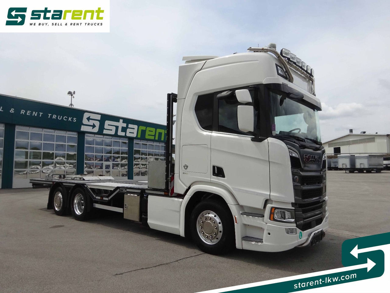 Scania R770 V8 Fahrzeugtransporter, Retarder, Seilwinde - Evakuatorius: foto 3 Scania R770 V8 Fahrzeugtransporter, Retarder, Seilwinde - Evakuatorius: foto 3