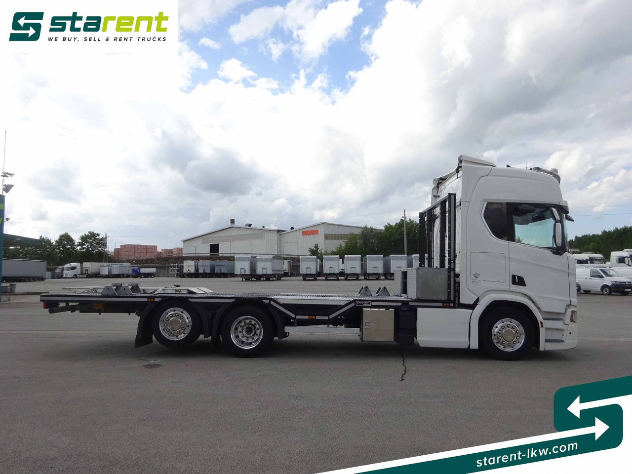 Scania R770 V8 Fahrzeugtransporter, Retarder, Seilwinde - Važiuoklės sunkvežimis: foto 4 Scania R770 V8 Fahrzeugtransporter, Retarder, Seilwinde - Važiuoklės sunkvežimis: foto 4