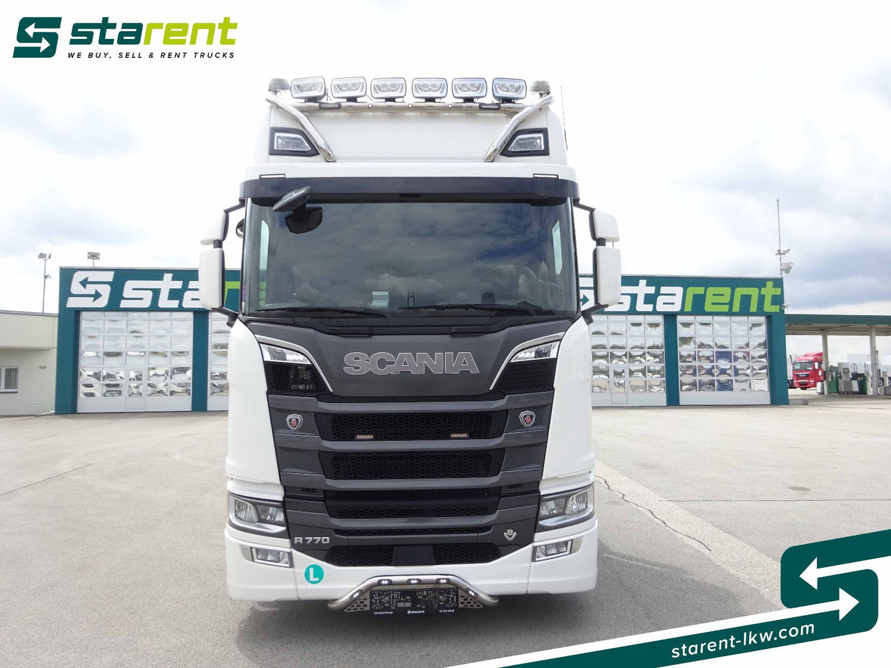 Scania R770 V8 Fahrzeugtransporter + Ziegler Anhänger - Autovežis sunkvežimis: foto 2 Scania R770 V8 Fahrzeugtransporter + Ziegler Anhänger - Autovežis sunkvežimis: foto 2