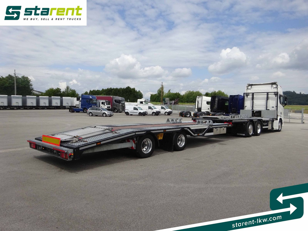 Scania R770 V8 Fahrzeugtransporter + Ziegler Anhänger - Autovežis sunkvežimis: foto 5 Scania R770 V8 Fahrzeugtransporter + Ziegler Anhänger - Autovežis sunkvežimis: foto 5