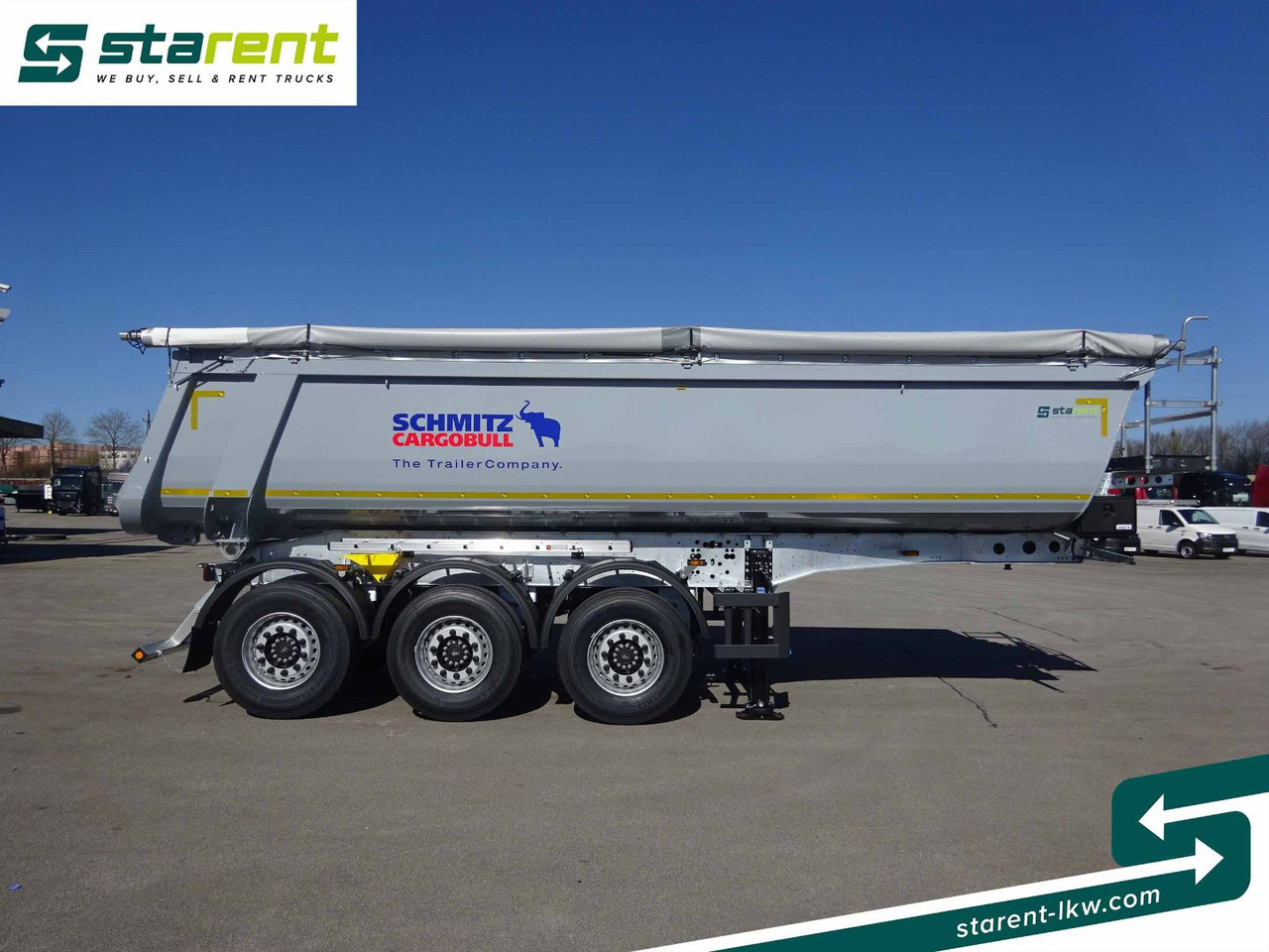Schmitz Cargobull 3-Achs Kipper, 24m³, Liftachse, Alu Felgen - Savivartis puspriekabė: foto 4 Schmitz Cargobull 3-Achs Kipper, 24m³, Liftachse, Alu Felgen - Savivartis puspriekabė: foto 4