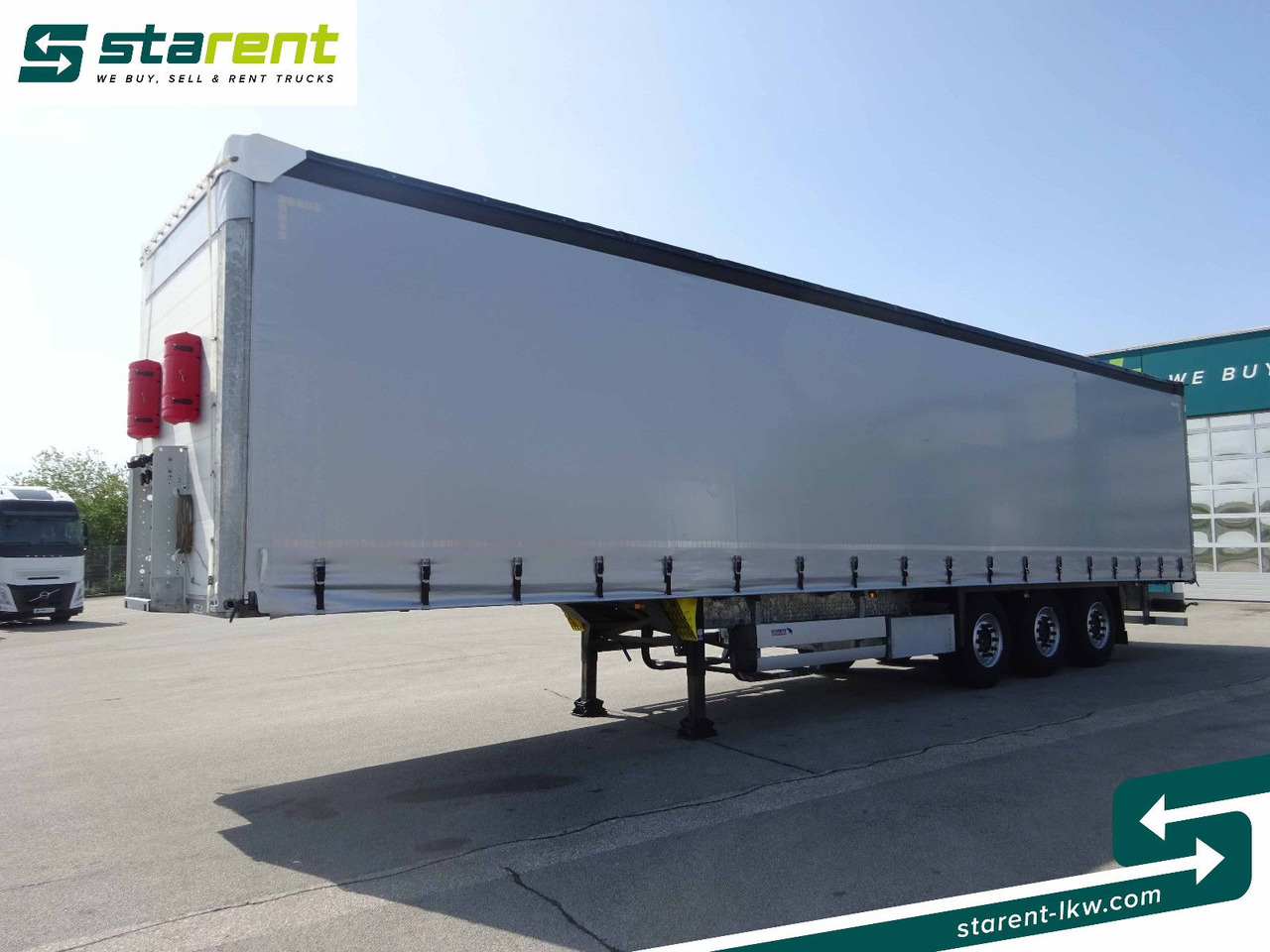 Schmitz Cargobull Neue Seiten+Dachplane, XL Zertifikat, Multilook - Tentinė puspriekabė: foto 1 Schmitz Cargobull Neue Seiten+Dachplane, XL Zertifikat, Multilook - Tentinė puspriekabė: foto 1