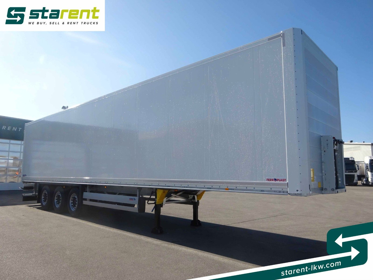 Schmitz Cargobull Trockenfrachtkoffer, Doppelstock, Liftachse - Furgonas puspriekabė: foto 3 Schmitz Cargobull Trockenfrachtkoffer, Doppelstock, Liftachse - Furgonas puspriekabė: foto 3