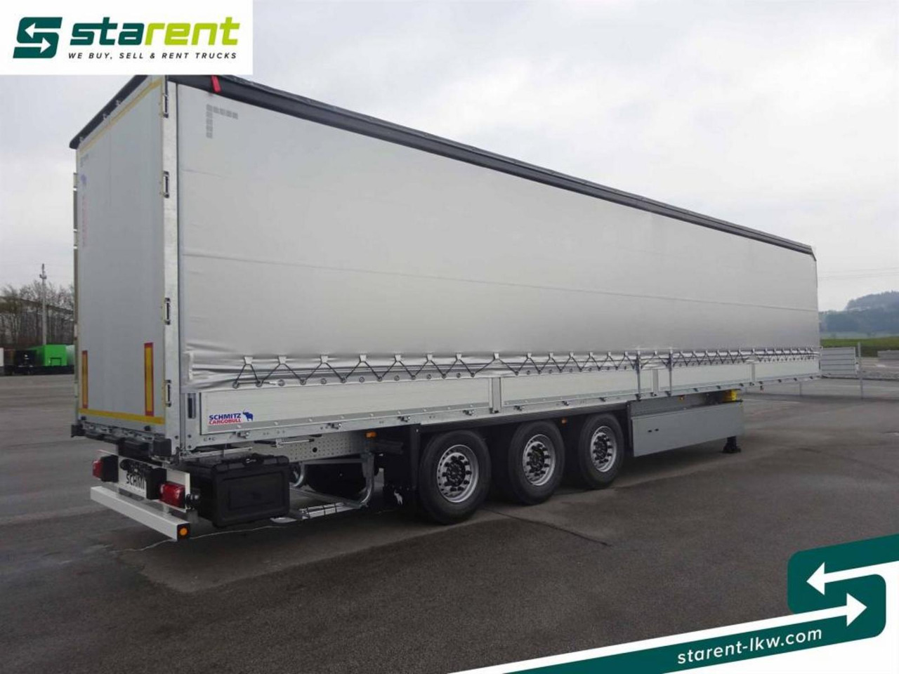 Schmitz Tautliner Bordwand 60cm Hubdach Liftachse Palka - Tentinė puspriekabė: foto 5 Schmitz Tautliner Bordwand 60cm Hubdach Liftachse Palka - Tentinė puspriekabė: foto 5