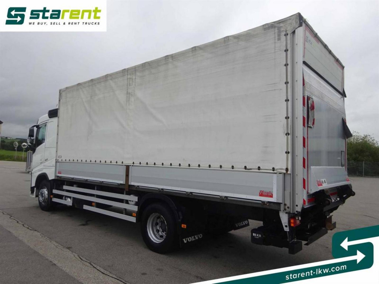 Tentinis sunkvežimis Volvo FH 420 Planenaufbau LBW 2000Kg Kamera Bett: foto 7
