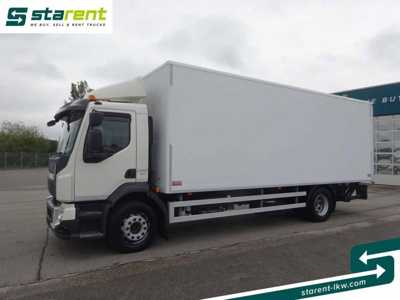Volvo FL 280 Koffer Ladebordwand 18 Tonnen Kamera - Furgonas sunkvežimis: foto 1 Volvo FL 280 Koffer Ladebordwand 18 Tonnen Kamera - Furgonas sunkvežimis: foto 1