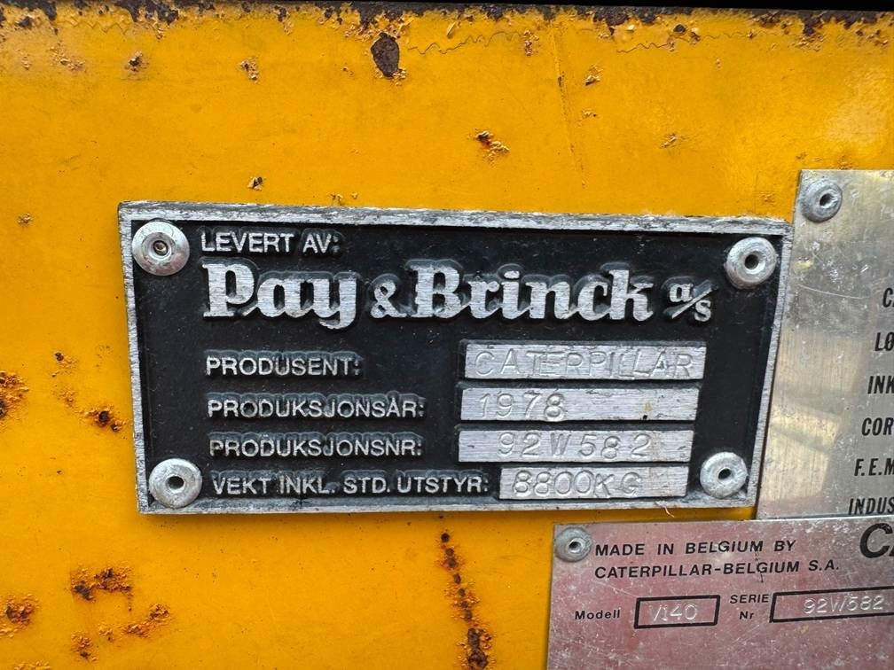 Dyzelinis krautuvas CAT V 140: foto 13 Dyzelinis krautuvas CAT V 140: foto 13