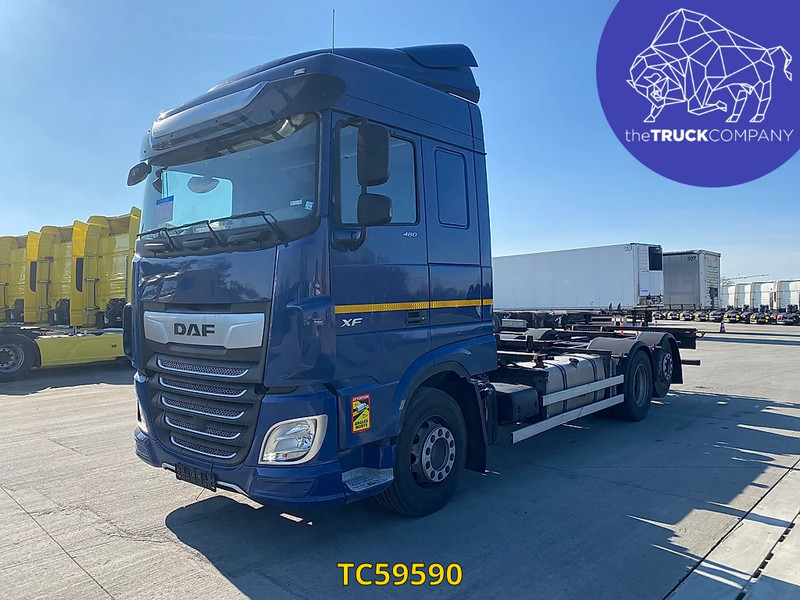 DAF XF Euro6 480 - Konteineris-vežimus/ Sukeisti kūną sunkvežimis: foto 1 DAF XF Euro6 480 - Konteineris-vežimus/ Sukeisti kūną sunkvežimis: foto 1