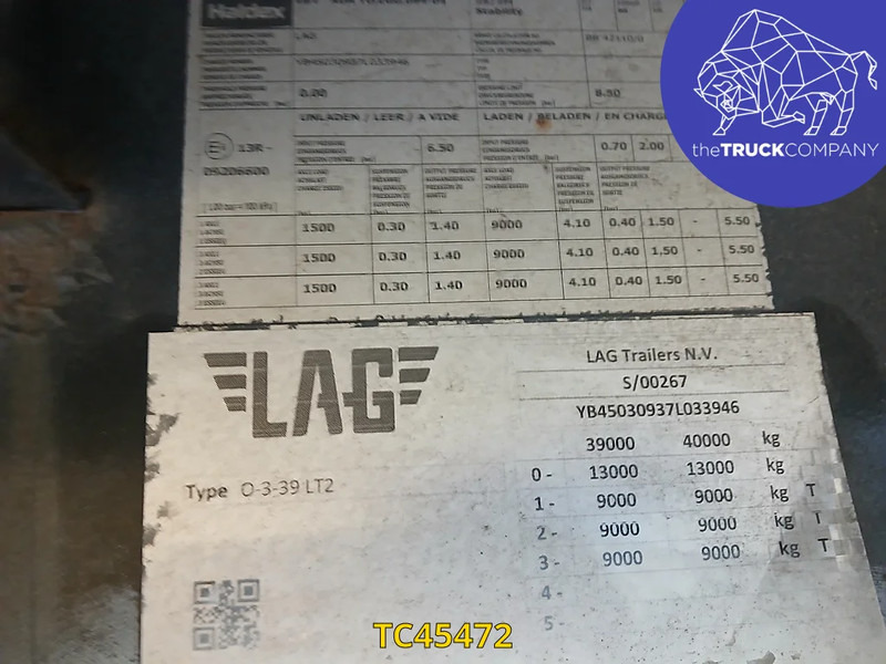 Platforminė/ Bortinė puspriekabė LAG: foto 7 Platforminė/ Bortinė puspriekabė LAG: foto 7