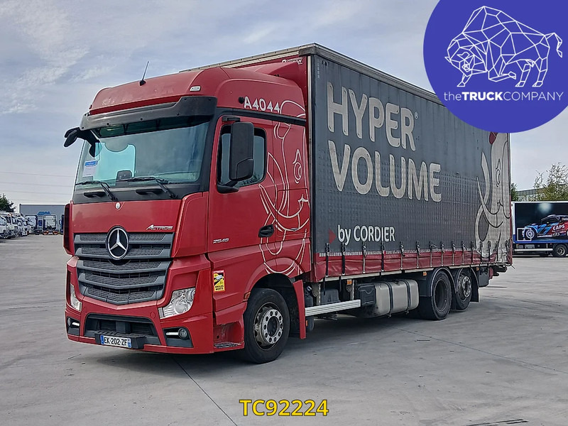 Mercedes-Benz Actros 2548 - Tentinis sunkvežimis: foto 1 Mercedes-Benz Actros 2548 - Tentinis sunkvežimis: foto 1