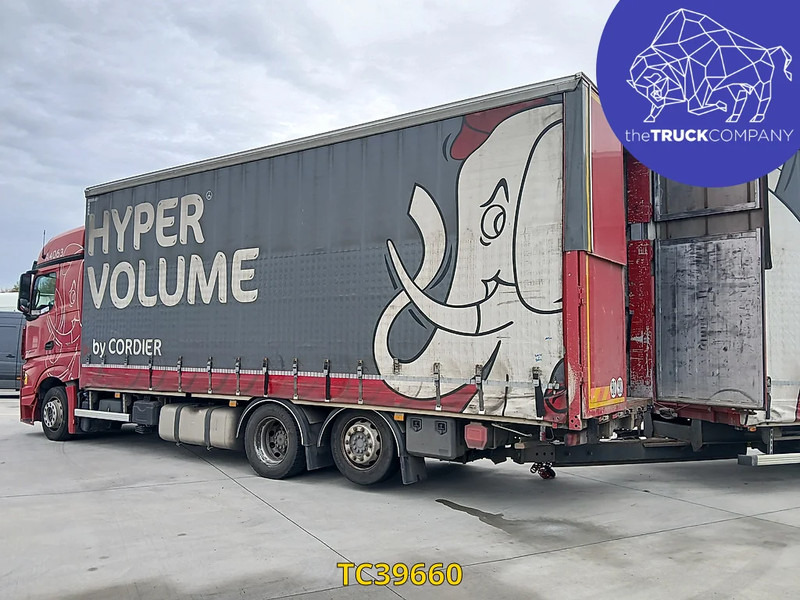 Mercedes-Benz Actros - Tentinis sunkvežimis: foto 3 Mercedes-Benz Actros - Tentinis sunkvežimis: foto 3