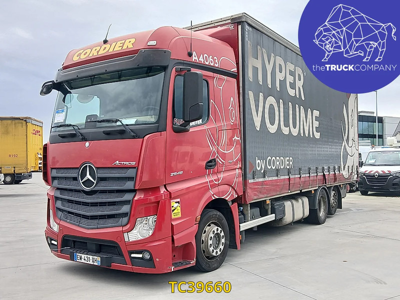 Mercedes-Benz Actros - Tentinis sunkvežimis: foto 1 Mercedes-Benz Actros - Tentinis sunkvežimis: foto 1