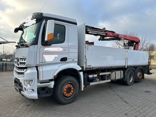 Mercedes-Benz 2545 Kran FASSI F195AS Mercedes-Benz 2545 Kran FASSI F195AS - Platforminis/ Bortinis sunkvežimis, Sunkvežimis su kranu: foto 2 Mercedes-Benz 2545 Kran FASSI F195AS Mercedes-Benz 2545 Kran FASSI F195AS - Platforminis/ Bortinis sunkvežimis, Sunkvežimis su kranu: foto 2