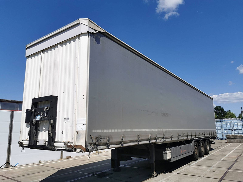 Kässbohrer L13S0R123K LAADKLEP LBW LIFT - Tentinė puspriekabė: foto 1 Kässbohrer L13S0R123K LAADKLEP LBW LIFT - Tentinė puspriekabė: foto 1