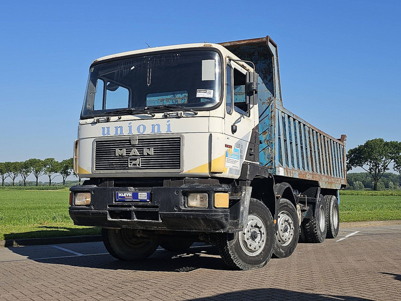 MAN 32.403 F90 8X4 MANUAL STEEL - Savivartis sunkvežimis: foto 1 MAN 32.403 F90 8X4 MANUAL STEEL - Savivartis sunkvežimis: foto 1