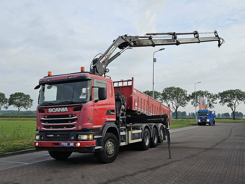 Scania G400 8X4*4 HIAB 211EP-3 - Savivartis sunkvežimis, Sunkvežimis su kranu: foto 2 Scania G400 8X4*4 HIAB 211EP-3 - Savivartis sunkvežimis, Sunkvežimis su kranu: foto 2