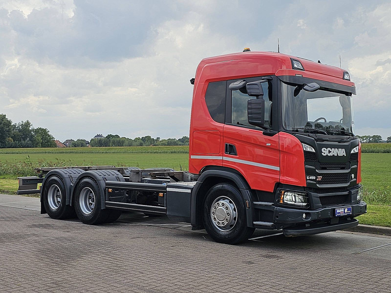 Scania G450 6X4 RETARDER WB395 - Konteineris-vežimus/ Sukeisti kūną sunkvežimis: foto 5 Scania G450 6X4 RETARDER WB395 - Konteineris-vežimus/ Sukeisti kūną sunkvežimis: foto 5
