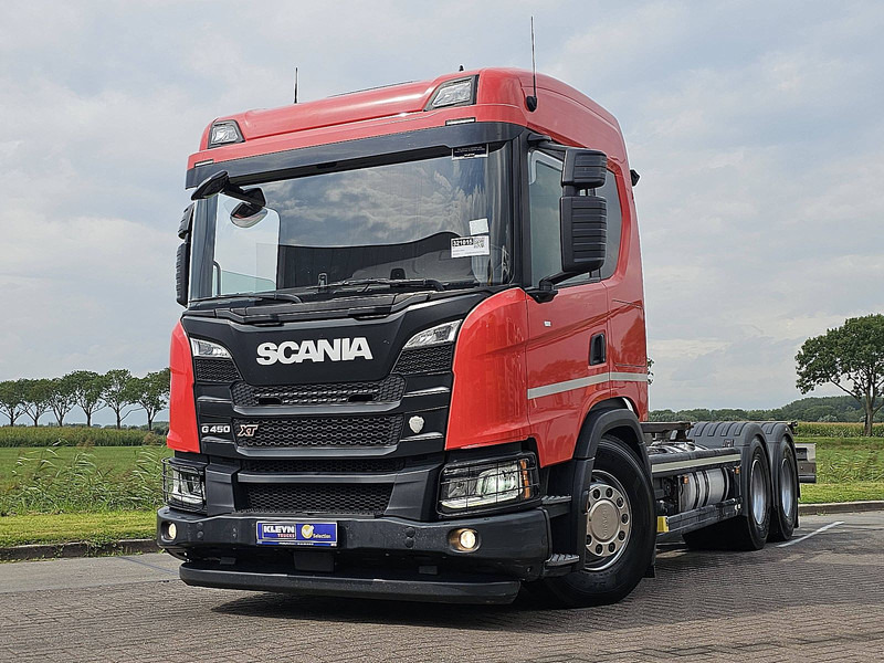 Scania G450 6X4 RETARDER WB395 - Konteineris-vežimus/ Sukeisti kūną sunkvežimis: foto 1 Scania G450 6X4 RETARDER WB395 - Konteineris-vežimus/ Sukeisti kūną sunkvežimis: foto 1