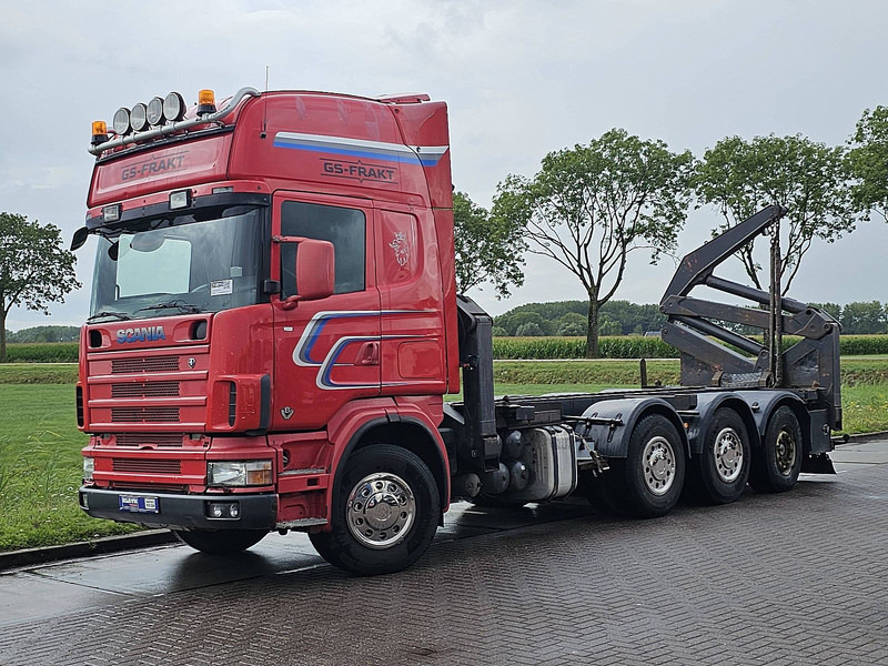 Scania R164.480 SIDE LOADER - Konteineris-vežimus/ Sukeisti kūną sunkvežimis: foto 2 Scania R164.480 SIDE LOADER - Konteineris-vežimus/ Sukeisti kūną sunkvežimis: foto 2