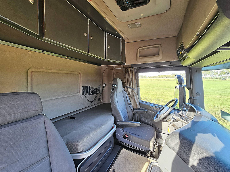 Platforminis/ Bortinis sunkvežimis Scania R400 RETARDER TWISTLOCKS: foto 15