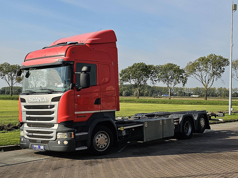 Scania R450 HL 6X2*4 RET. CROWN - Konteineris-vežimus/ Sukeisti kūną sunkvežimis: foto 2 Scania R450 HL 6X2*4 RET. CROWN - Konteineris-vežimus/ Sukeisti kūną sunkvežimis: foto 2