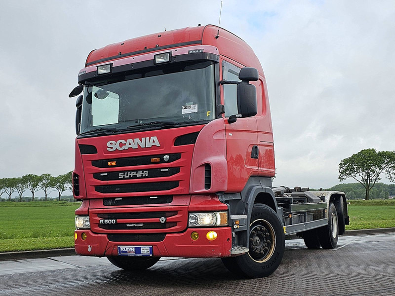 Scania R500 6X2*4 V8 591TKM - Hook-lift sunkvežimis: foto 1 Scania R500 6X2*4 V8 591TKM - Hook-lift sunkvežimis: foto 1