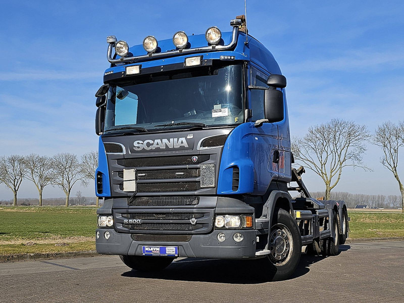 Scania R500 V8 6X2 RETARDER - Hook-lift sunkvežimis: foto 1 Scania R500 V8 6X2 RETARDER - Hook-lift sunkvežimis: foto 1
