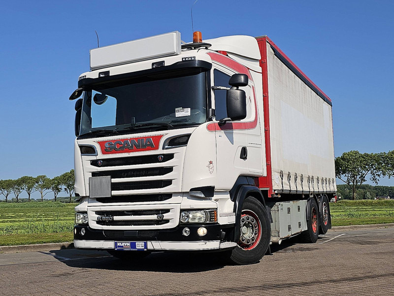 Scania R520 6X2 V8 LEATHER - Tentinis sunkvežimis: foto 1 Scania R520 6X2 V8 LEATHER - Tentinis sunkvežimis: foto 1