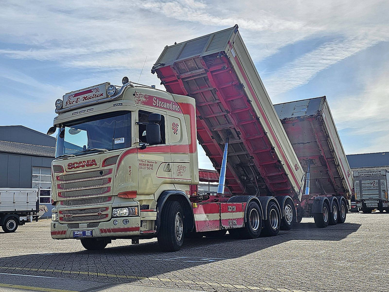Scania R580 8X4 COMBI SPECIAL - Savivartis sunkvežimis: foto 1 Scania R580 8X4 COMBI SPECIAL - Savivartis sunkvežimis: foto 1