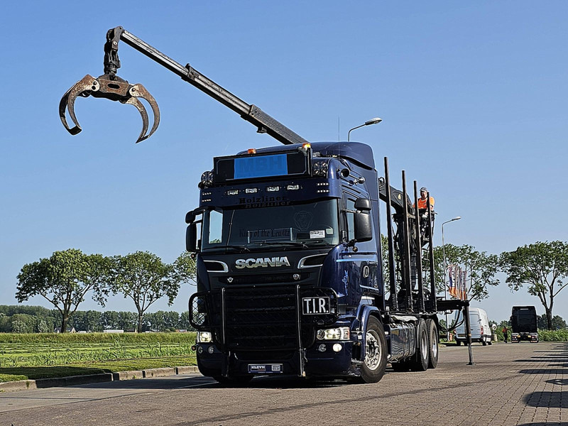 Scania R730 PALFING M120 WOOD - Miškovežis, Sunkvežimis su kranu: foto 1 Scania R730 PALFING M120 WOOD - Miškovežis, Sunkvežimis su kranu: foto 1