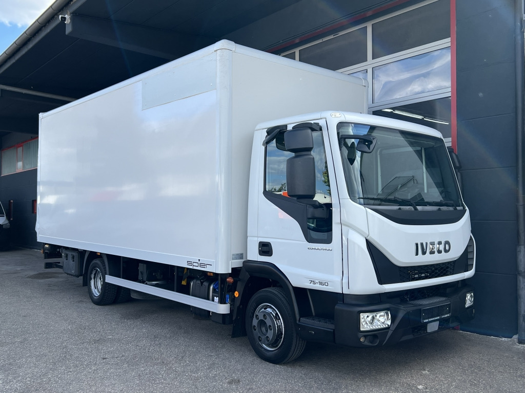 Iveco EuroCargo ML75E16 Klima 6,05m Koffer+LBW 102.tkm - Furgonas su krovinių dėže: foto 1 Iveco EuroCargo ML75E16 Klima 6,05m Koffer+LBW 102.tkm - Furgonas su krovinių dėže: foto 1