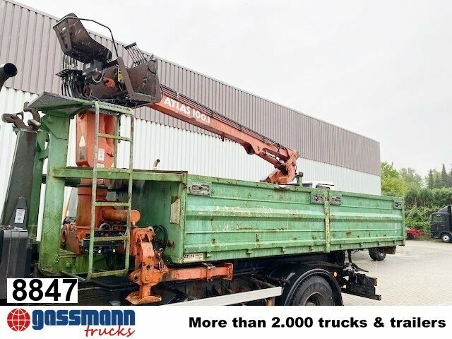 Abrollcontainer mit Flügeltüren & Atlas Kran - Užtraukiamas konteineris: foto 1 Abrollcontainer mit Flügeltüren & Atlas Kran - Užtraukiamas konteineris: foto 1