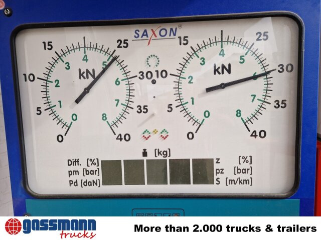 Bremsenprüfstand Saxon B 99 GF-ECO voll - Įrankis/ Įranga: foto 2 Bremsenprüfstand Saxon B 99 GF-ECO voll - Įrankis/ Įranga: foto 2