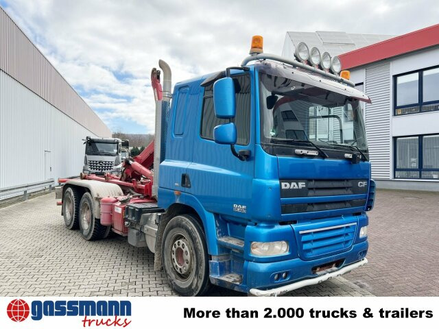 DAF AT 85.460 6x4, Abrollkipper Palfinger T20 - Hook-lift sunkvežimis, Sunkvežimis su kranu: foto 4 DAF AT 85.460 6x4, Abrollkipper Palfinger T20 - Hook-lift sunkvežimis, Sunkvežimis su kranu: foto 4
