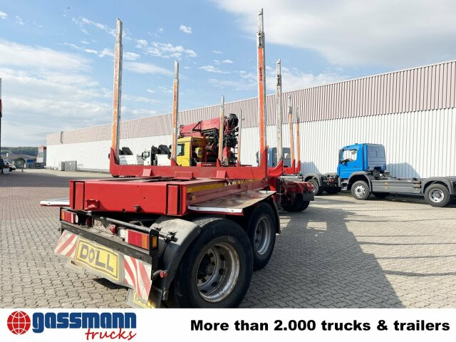 Doll A321, Ausziehbar von 10,7m-15,2m, 2x Lenkachse - Miškovežio puspriekabė: foto 3 Doll A321, Ausziehbar von 10,7m-15,2m, 2x Lenkachse - Miškovežio puspriekabė: foto 3