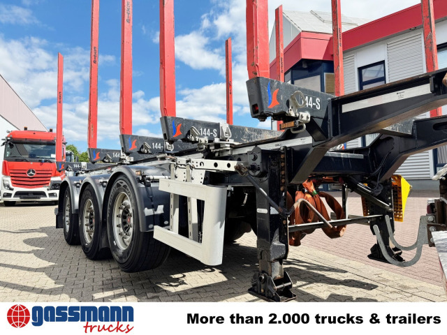 Miškovežio puspriekabė Doll LOGO H3L-14XL, Liftachse, Nachlauflenkachse,: foto 13