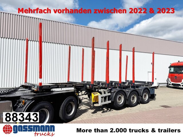 Doll LOGO H3L-14XL, Liftachse, Nachlauflenkachse, - Miškovežio puspriekabė: foto 1 Doll LOGO H3L-14XL, Liftachse, Nachlauflenkachse, - Miškovežio puspriekabė: foto 1