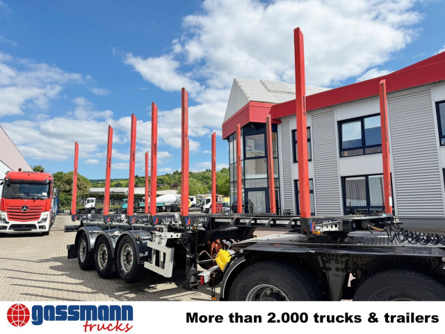 Miškovežio puspriekabė Doll LOGO H3L-14XL, Liftachse, Nachlauflenkachse,: foto 12