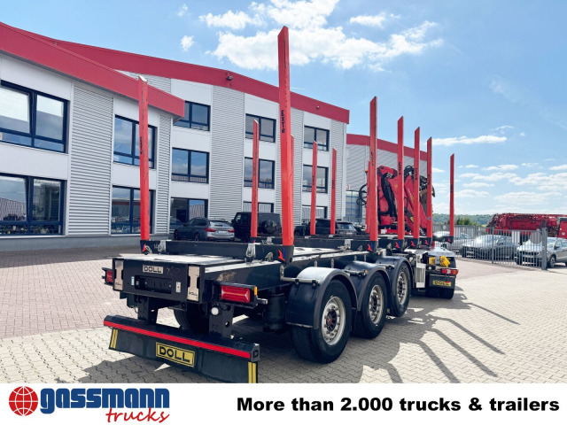 Miškovežio puspriekabė Doll LOGO H3L-14XL, Liftachse, Nachlauflenkachse,: foto 11