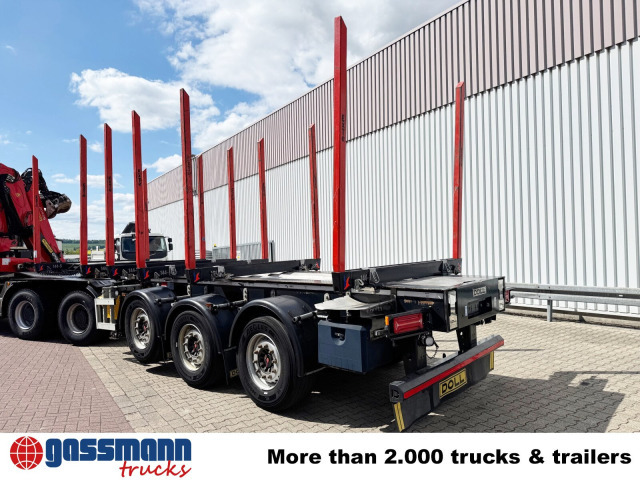 Miškovežio puspriekabė Doll LOGO H3L-14XL, Liftachse, Nachlauflenkachse,: foto 9