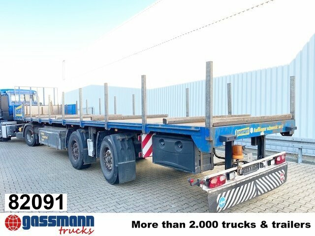 Fliegl SZS 290, Zwangsgelenkt - Platforminė/ Bortinė puspriekabė: foto 1 Fliegl SZS 290, Zwangsgelenkt - Platforminė/ Bortinė puspriekabė: foto 1