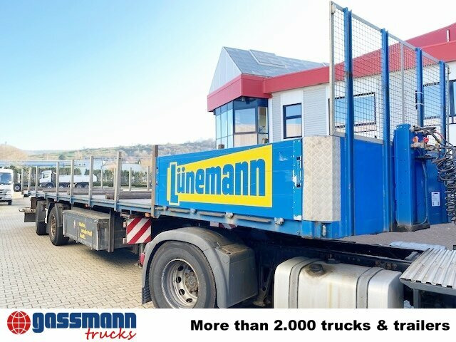 Platforminė/ Bortinė puspriekabė Fliegl SZS 290, Zwangsgelenkt: foto 10