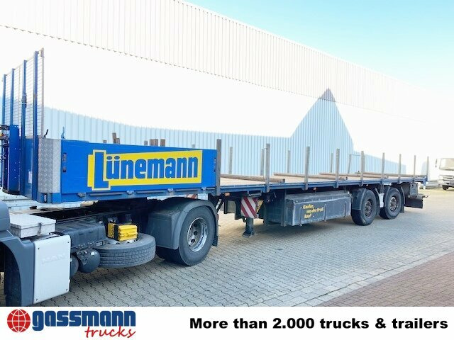 Platforminė/ Bortinė puspriekabė Fliegl SZS 290, Zwangsgelenkt: foto 6