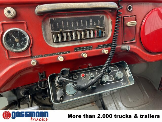 Hanomag LF8 Markant L Diesel - Oldtimer - Gaisrinė mašina: foto 5 Hanomag LF8 Markant L Diesel - Oldtimer - Gaisrinė mašina: foto 5