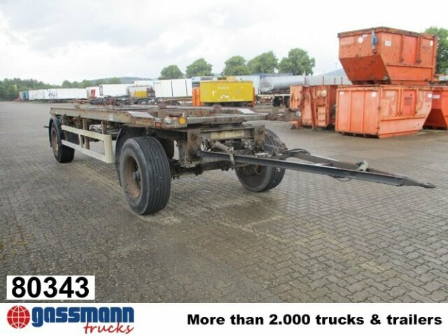 Hoffmann LCR 18.0/2 - Kablio/ Skip loader priekaba: foto 1 Hoffmann LCR 18.0/2 - Kablio/ Skip loader priekaba: foto 1