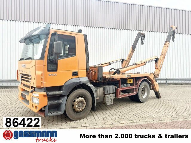 Iveco 190 AD 35 4x2, Meiller Tele-Absetzer - Nuožulnaus pakėlimo ant platformos sunkvežimis: foto 1 Iveco 190 AD 35 4x2, Meiller Tele-Absetzer - Nuožulnaus pakėlimo ant platformos sunkvežimis: foto 1