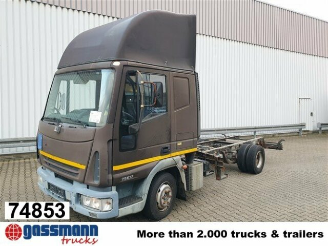 Iveco EuroCargo 75 E 17/4x2, 6x VORHANDEN! - Furgonas sunkvežimis: foto 1 Iveco EuroCargo 75 E 17/4x2, 6x VORHANDEN! - Furgonas sunkvežimis: foto 1
