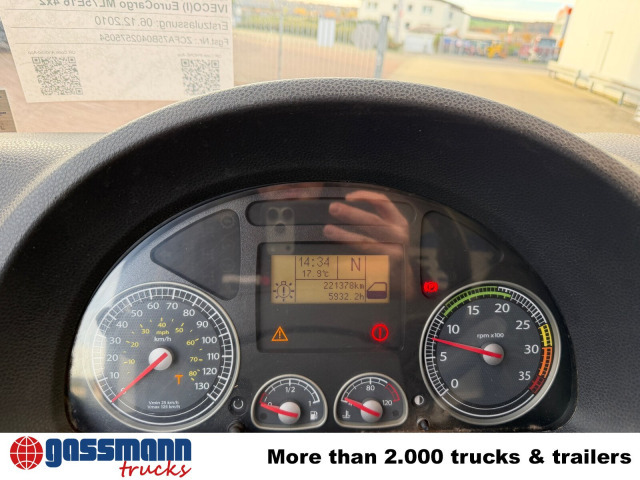 Iveco EuroCargo ML75E16 4x2, City-Abroller - Hook-lift sunkvežimis: foto 2 Iveco EuroCargo ML75E16 4x2, City-Abroller - Hook-lift sunkvežimis: foto 2