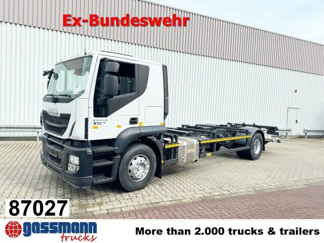 Iveco Stralis AT 190 S31FP-CM 4x2, LBW BÄR, - Konteineris-vežimus/ Sukeisti kūną sunkvežimis: foto 1 Iveco Stralis AT 190 S31FP-CM 4x2, LBW BÄR, - Konteineris-vežimus/ Sukeisti kūną sunkvežimis: foto 1