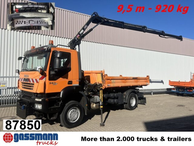 Iveco Trakker AD190T36WP 4x4, Widi-Platte, - Savivartis sunkvežimis, Sunkvežimis su kranu: foto 1 Iveco Trakker AD190T36WP 4x4, Widi-Platte, - Savivartis sunkvežimis, Sunkvežimis su kranu: foto 1